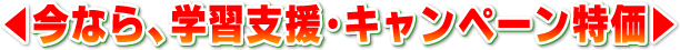 ただ今特別割引キャンペーン中