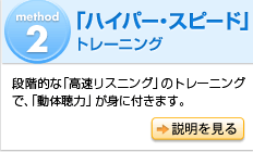 method2 「ハイパー・スピード」トレーニング