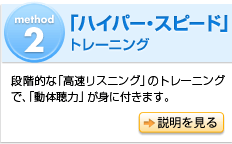 method2 「ハイパー・スピード」トレーニング